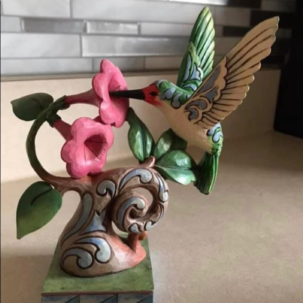 Jim Shores Hummingbird Figurine
